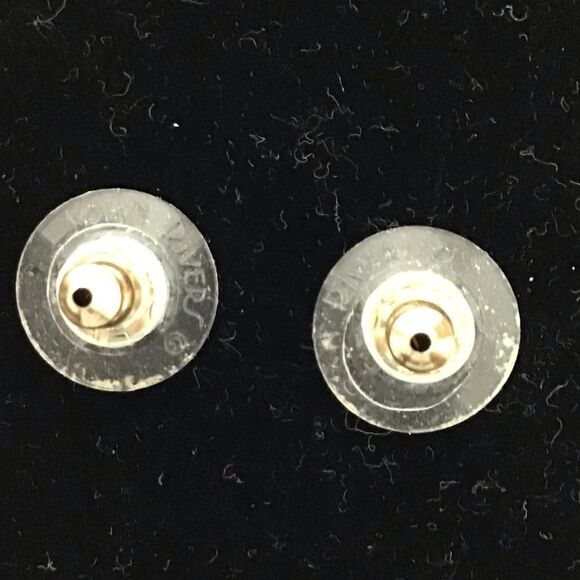 Joan Rivers Vintage Plique A Jour Orchid Brooch And Matching Pierced Earring Set - Picture 4 of 16